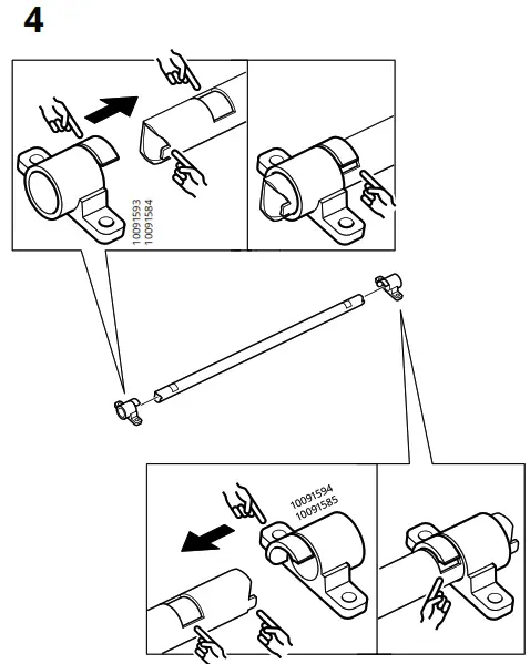 IKEA BJORKASEN Folding Table - Figure6
