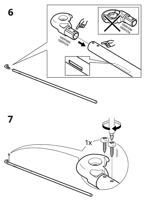 IKEA BJORKASEN Folding Table - Figure8