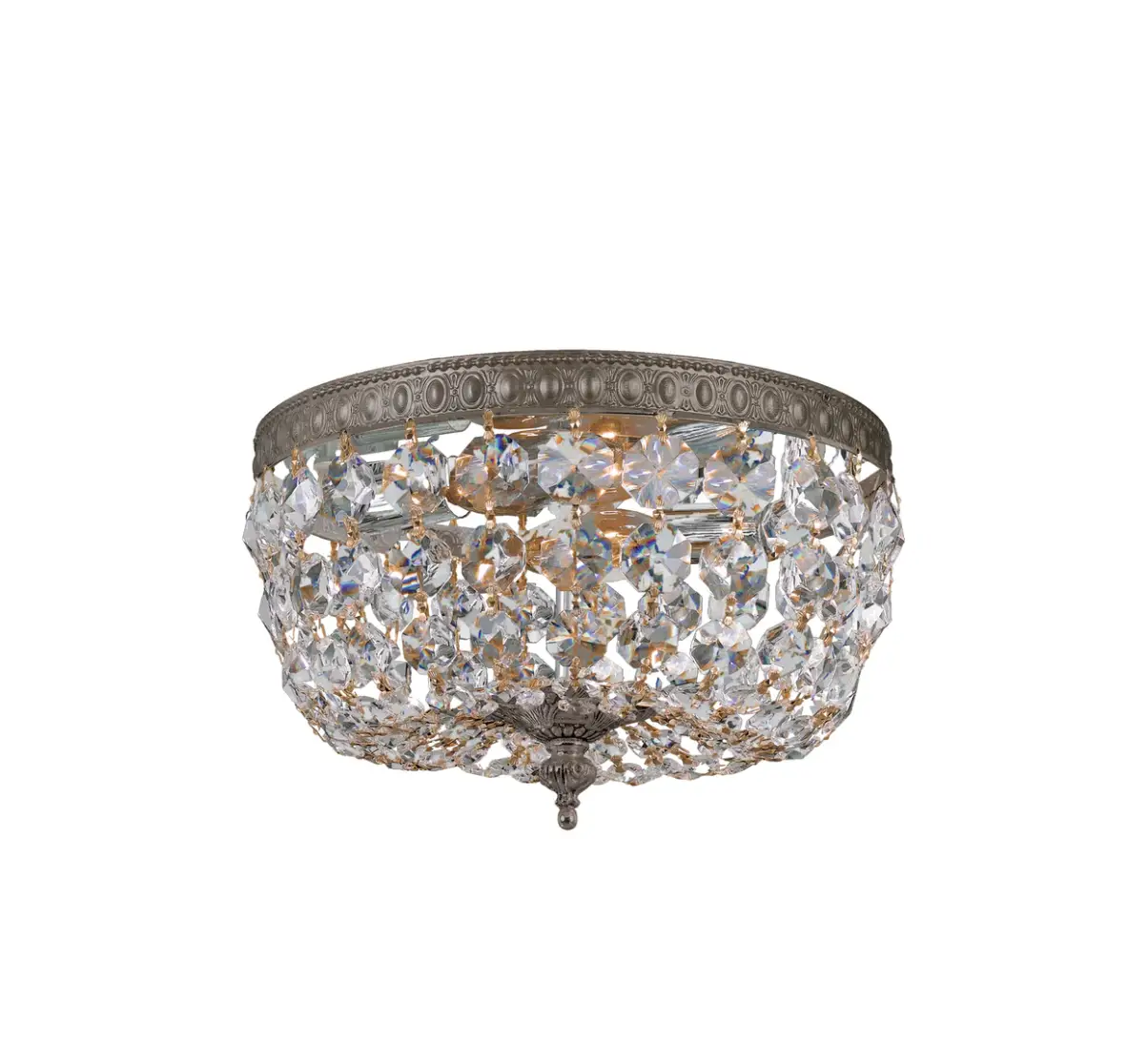 Crystorama 710-eb-cl-saq Two Light Ceiling Mount Instruction Manual Crystorama 710-eb-cl-saq Two Light Ceiling Mount Instruction Manual