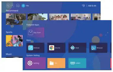 ZEBRONICS-Zeb-PixaPlay-22-Smart-Vertical-LED-Projector-FIG-7