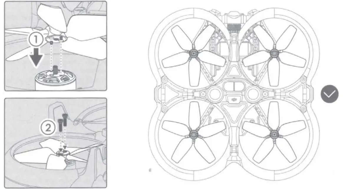 dji 964CPFP074 Avata Propellers 3