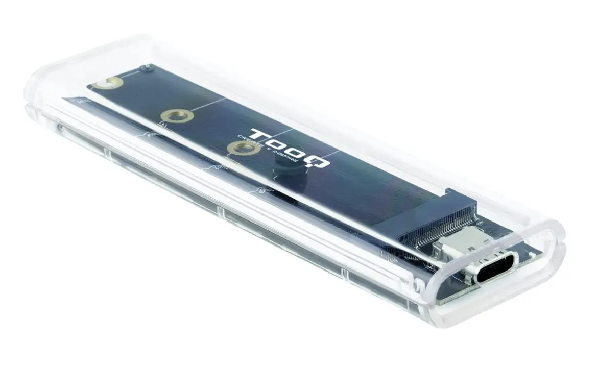 TooQ TQE-2200 M.2 Storage Enclosure SATA or NVMe