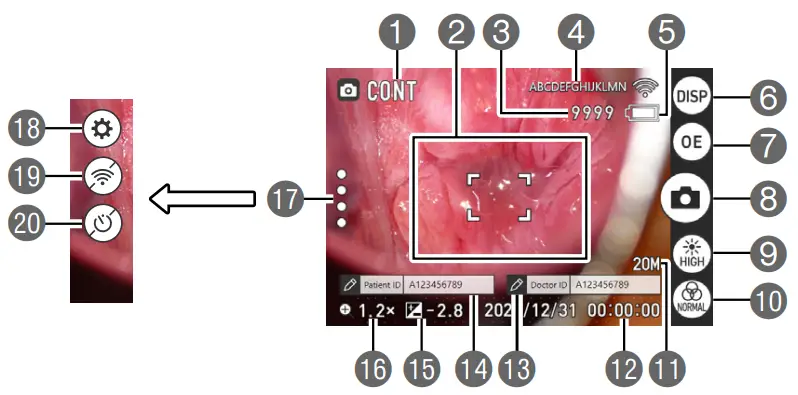 LCD Monitor Display Details and Switching Procedure