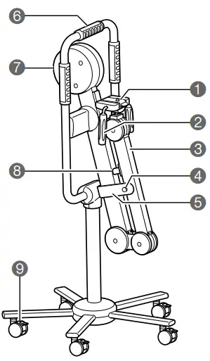 Preparing the CAMERA STAND (sold separately)