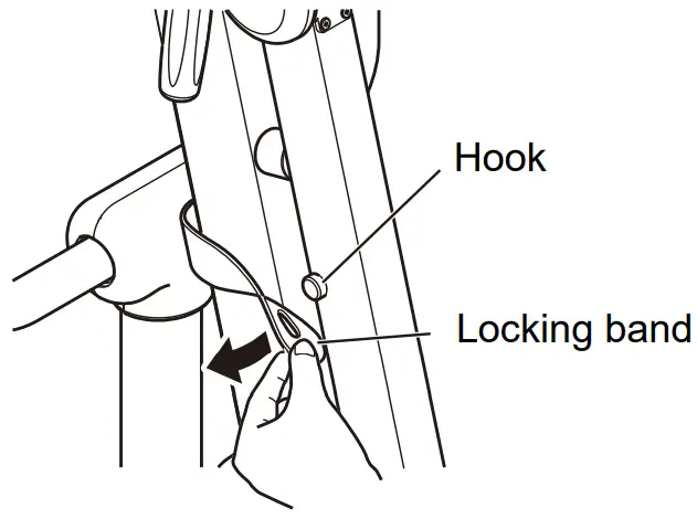 Preparing the CAMERA STAND (sold separately)