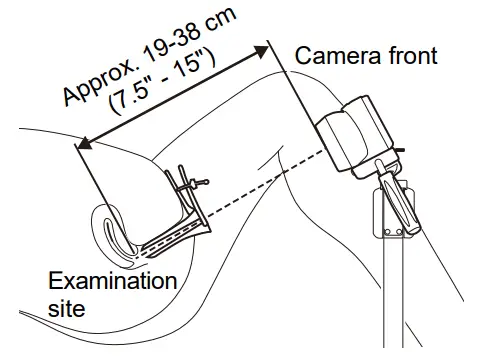 Preparing the CAMERA STAND (sold separately)