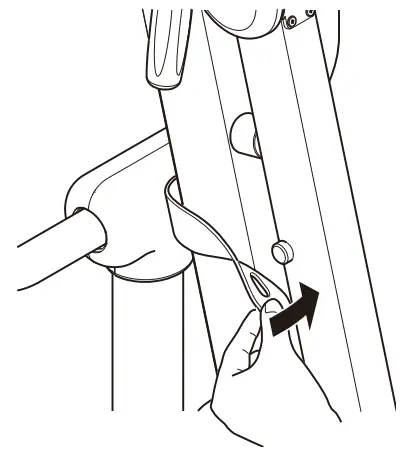 Preparing the CAMERA STAND (sold separately)