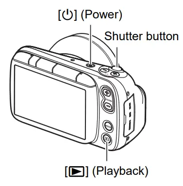 Switching the Camera On/Off