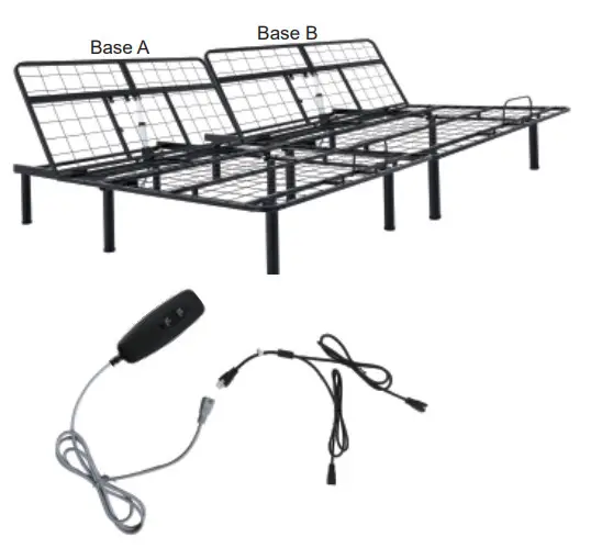 MLILY NUP100 Adjustable Base Bed - Bases