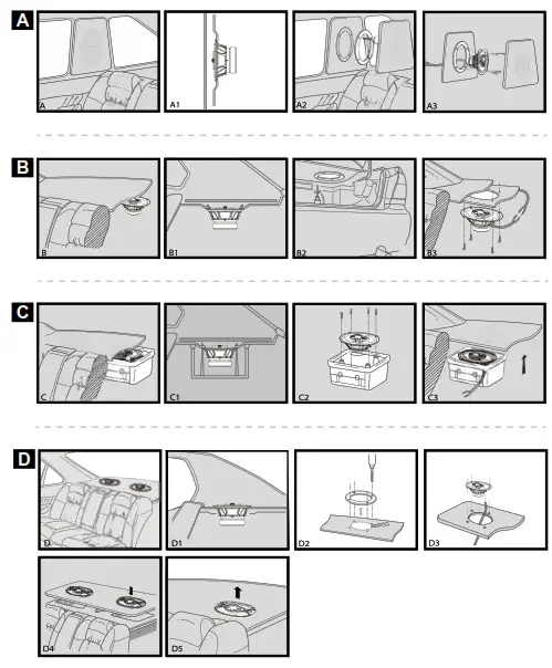 DS18 G4Xi 4 Inch 2-Way Coaxial Speaker - Fig1