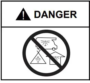 MODENO OFG116LP Nantucket Fire Bowl Owner's Manual - DANGER