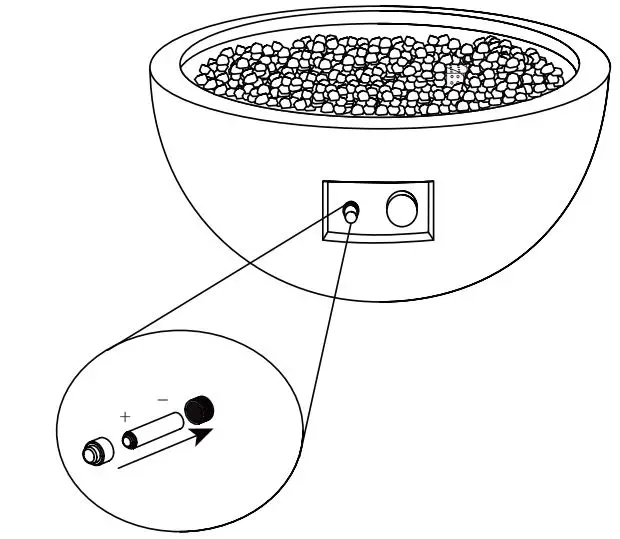 MODENO OFG116LP Nantucket Fire Bowl Owner's Manual - Make sure the gas supply system is turned to OFF