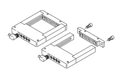 di-soric OGWSD-100G3-T3 Frame Light Barrier Owner's Manual - Assembly