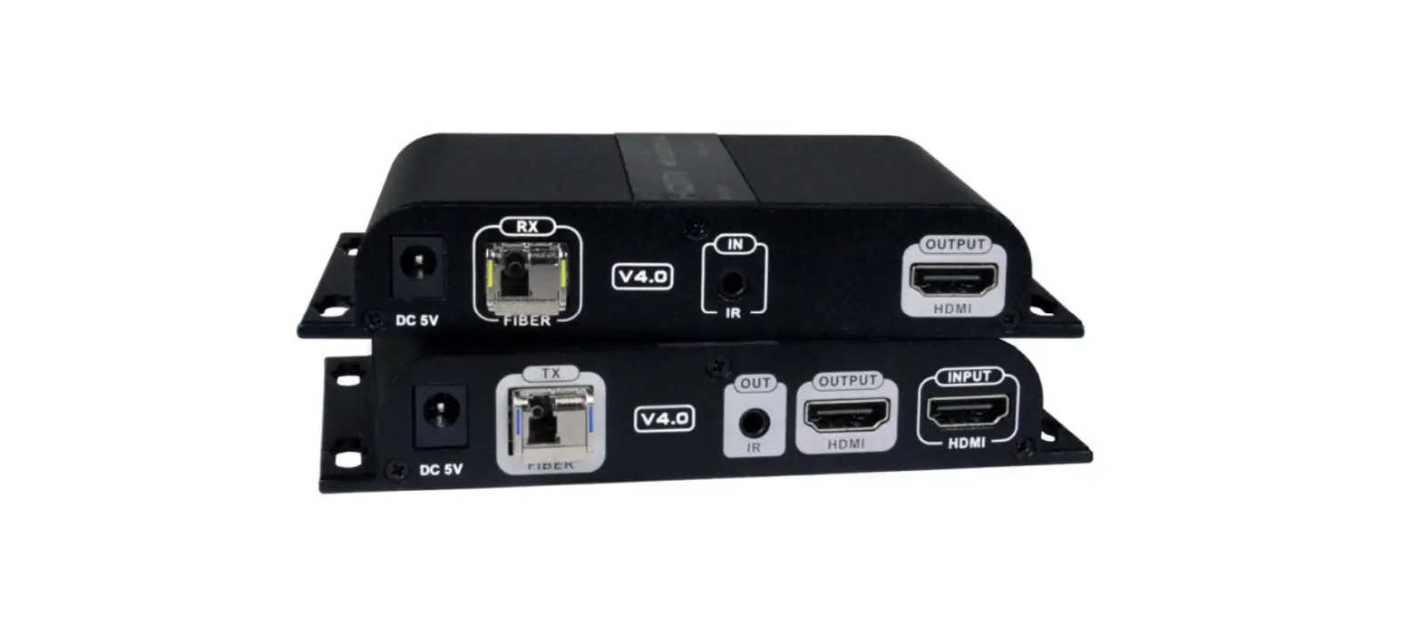 Nti St-ipfohd-lc-ulc Low-cost Hdmi Extender Over Ip Via One Lc Singlemode-multimode Fiber Optic Cable User Manual