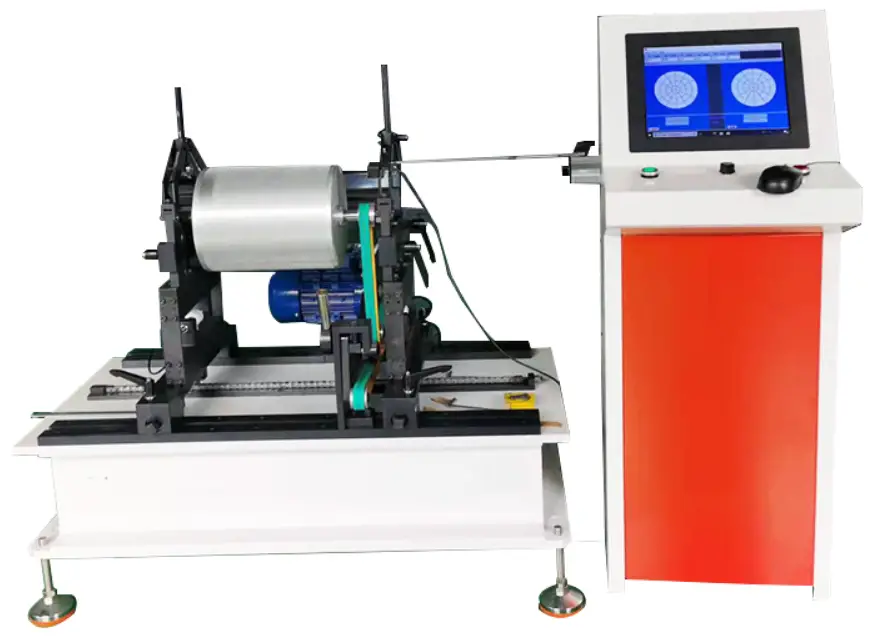 LIXIAN-INSTRUMENT-HZ-9734-Single-Sided-Vertical-Ring-Belt-Balancing-Machine-PRODUCT