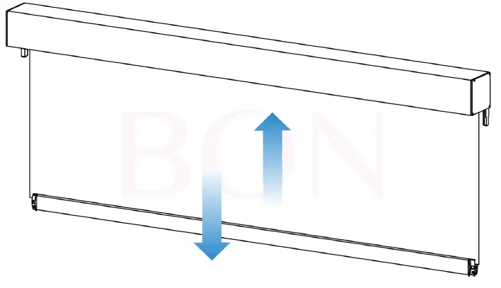 BON PERGOLA-Manual-Screen-Shade-Set-4