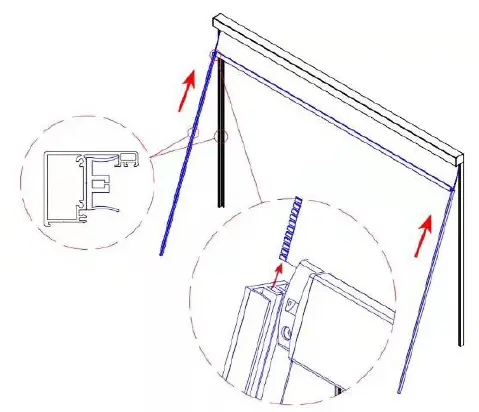 BON PERGOLA-Manual-Screen-Shade-Set-8