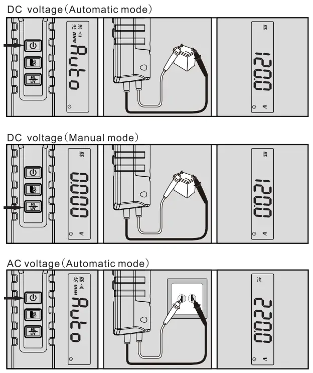 Bside A40 Infrared Thermometer Digital Multimeter Pen Type Tester - fig 2
