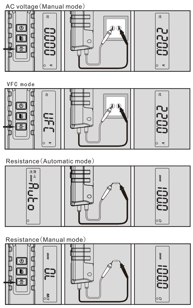 Bside A40 Infrared Thermometer Digital Multimeter Pen Type Tester - fig 3