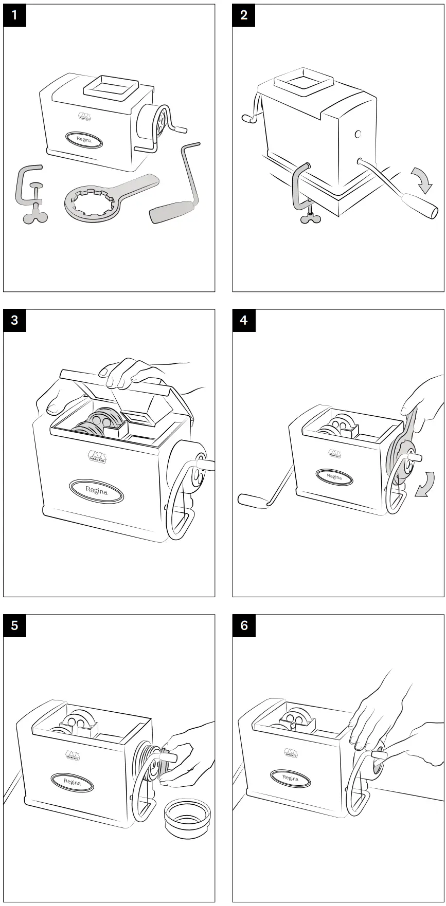 MARCATO Regina Pasta Machine - fig 1