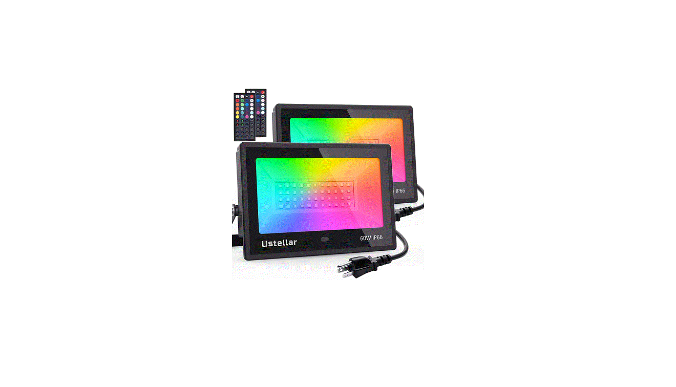 Ustellar Ut88875-rgbw-us-1 Rgb Flood Light Outdoor User Guide