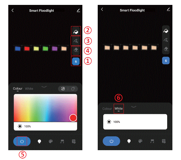 USTELLAR UT88875-RGBW-US-1 RGB Flood Light Outdoor fig-5