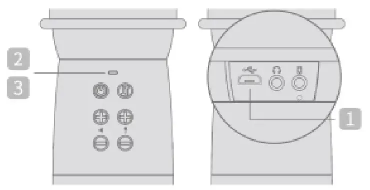 CALF M1 Speaker Microphone - Chirging