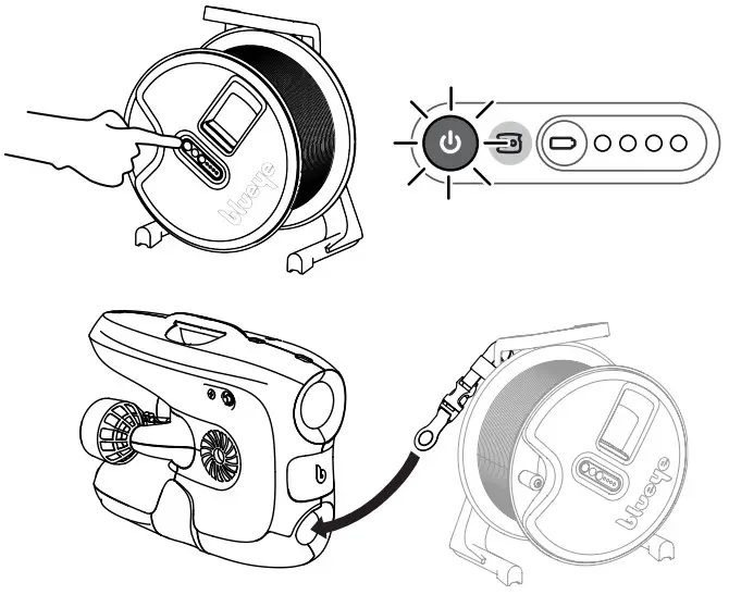 Blueye Robotics Pioneer Underwater Drone With Camera - droneBlueye Robotics Pioneer Underwater Drone With Camera - drone