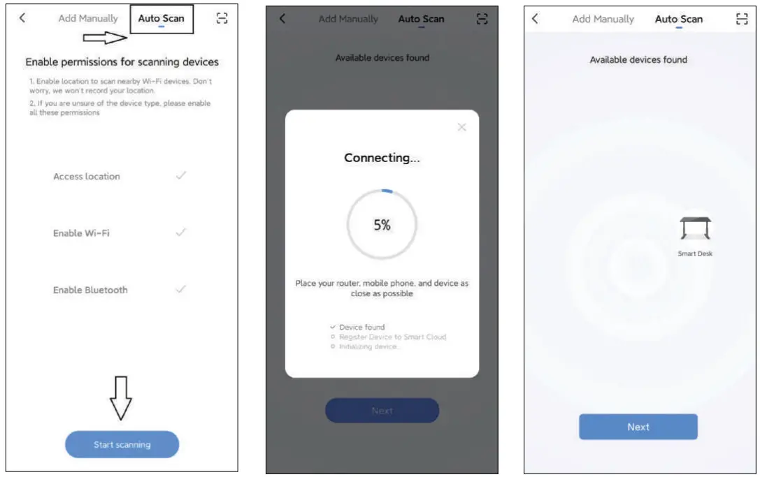 realspace 7500109 Smart Electric Height Adjustable Desk - sensor module2