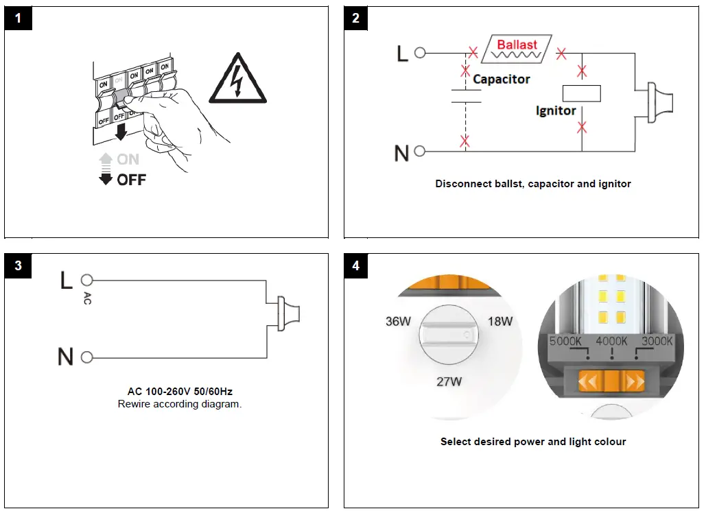 Bailey 145790 LED Corn Lamp 1