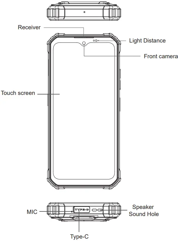OUKITEL WP26 Rugged Android Smartphone
