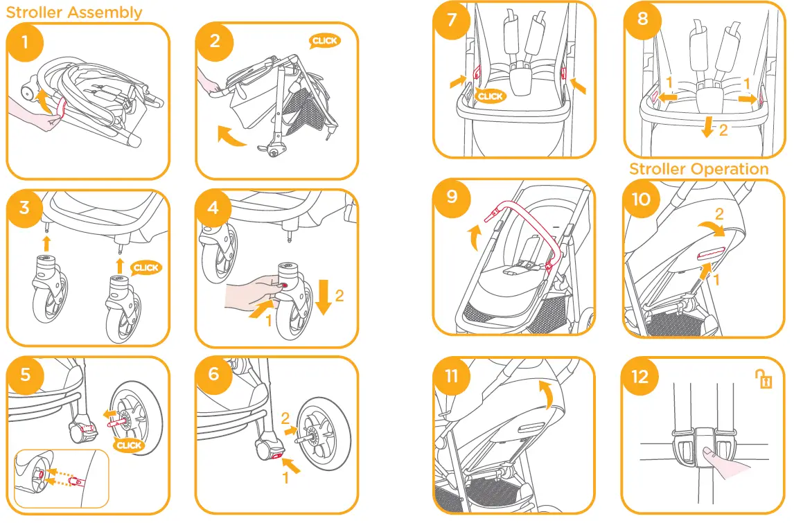 Joie Litetrax Stroller 1