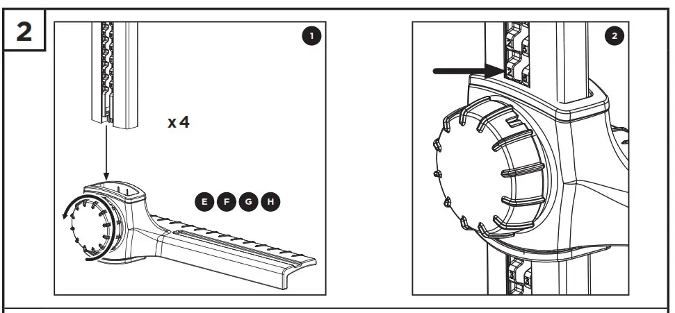 THULE XSPORTER PRO 500XT Truck Rack - Assemblies