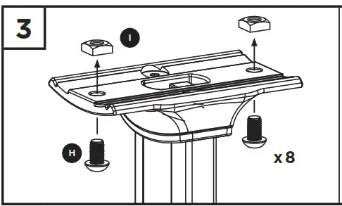 THULE XSPORTER PRO 500XT Truck Rack - Button