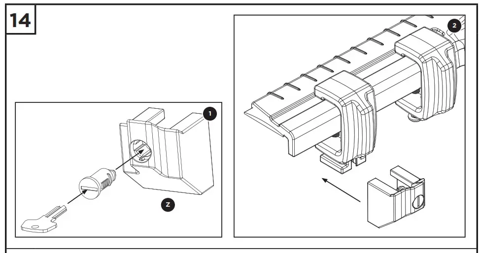 THULE XSPORTER PRO 500XT Truck Rack - Locking