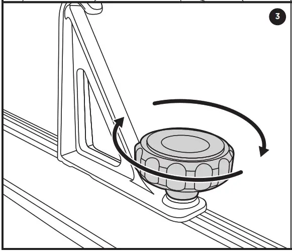 THULE XSPORTER PRO 500XT Truck Rack - Tighten