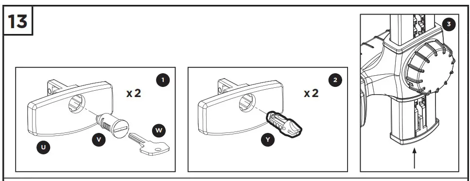 THULE XSPORTER PRO 500XT Truck Rack - inserting
