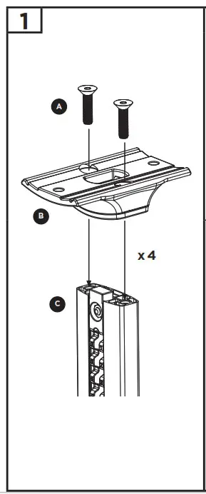 THULE XSPORTER PRO 500XT Truck Rack - tops