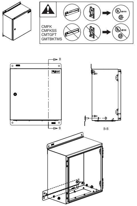 nVent-HOFFMAN-GHPINMS-Concept-One-Door-Enclosure-FIG-5