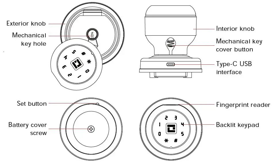 GeekSmart-K02-Smart-Fingerprint-and-Touch-Panel-Doorknob-Lock-03
