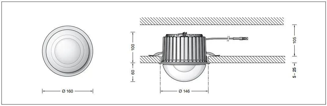 BEGA-50876.1-Recessed-Ceiling-Luminaire-for-Indoor-Use-fig-1