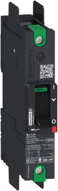 SQUARE D PowerPacT B 1P Circuit Breakers and Automatic Switches