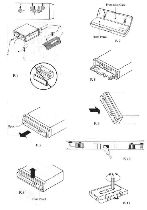 PHILIPS RC406 Car Radio 3
