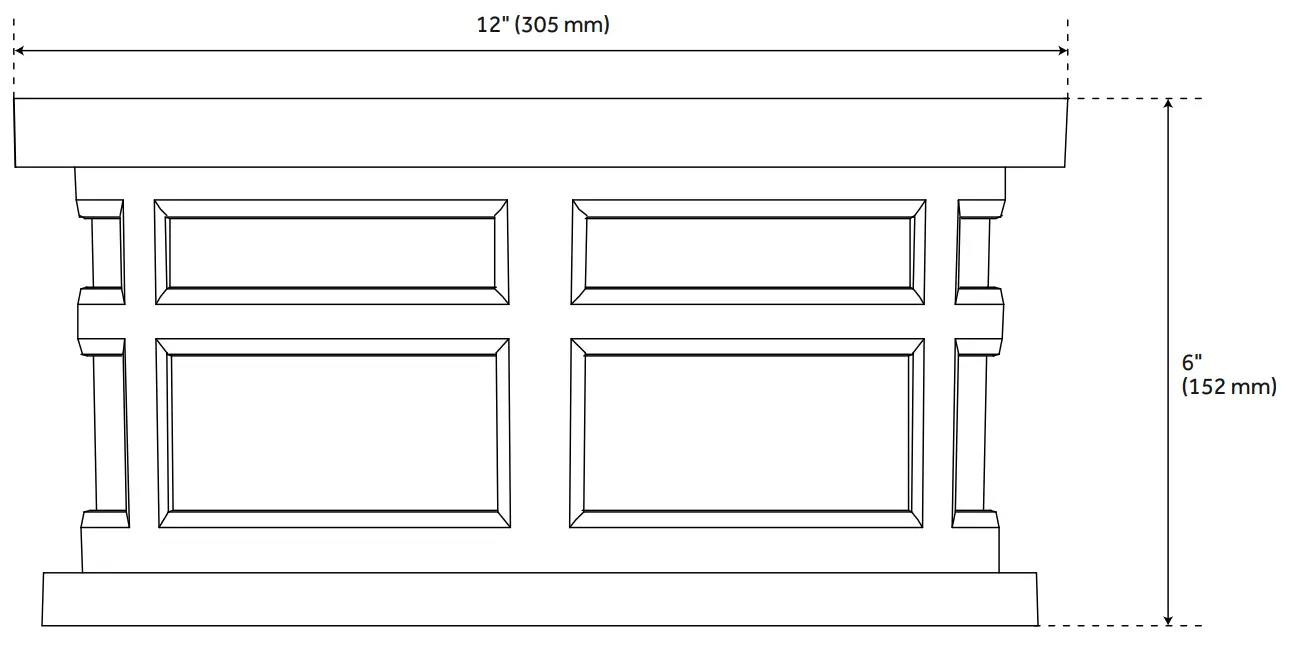 SIGNATURE HARDWARE 434135 Speckled Bronze Incandescent Flush Mount Light - SPECKLED BRONZE