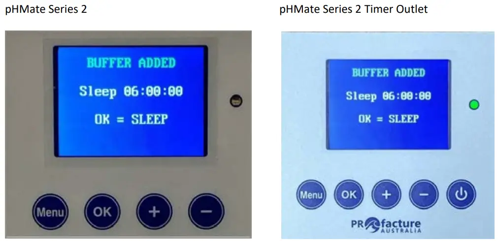 PROfacture Series 2 pHMate Controller - Added Function