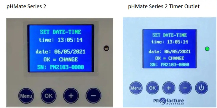 PROfacture Series 2 pHMate Controller - Time Function 2
