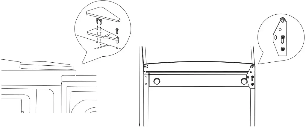 FRIGIDAIRE EFR492 B 6COM Refrigerator - Door Hinge