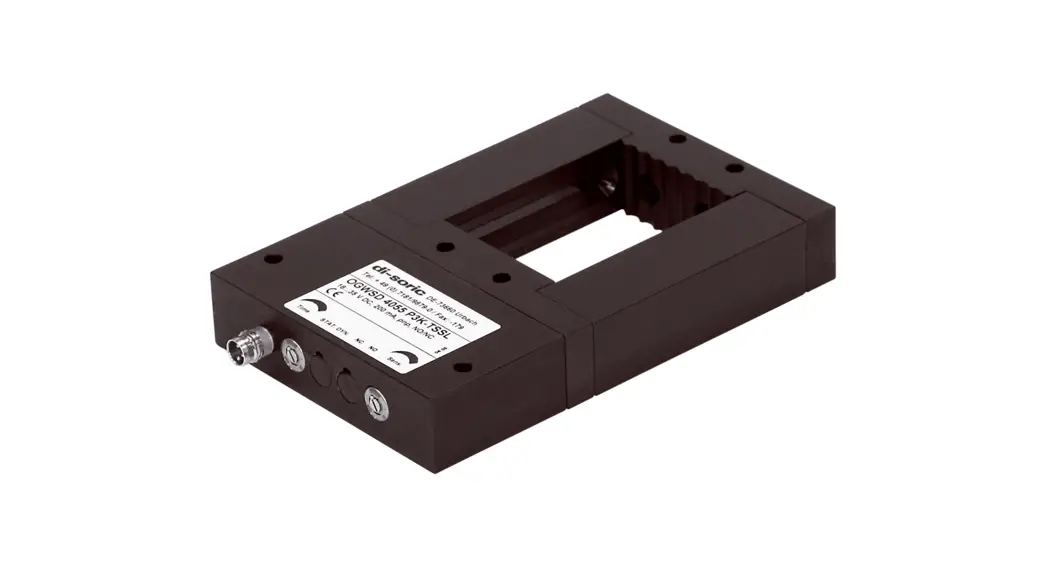 Di-soric Ogwsd-40g3-t3 Frame Light Barrier Owner's Manual Di-soric Ogwsd-40g3-t3 Frame Light Barrier Owner's Manual
