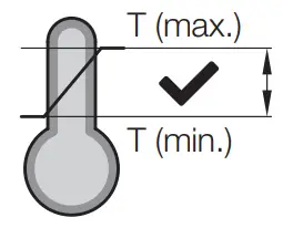 di soric OGWSD 40G3 T3 Frame Light Barrier - Temperature range