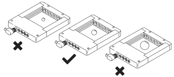 di soric OGWSD 40G3 T3 Frame Light Barrier - Verifying falling